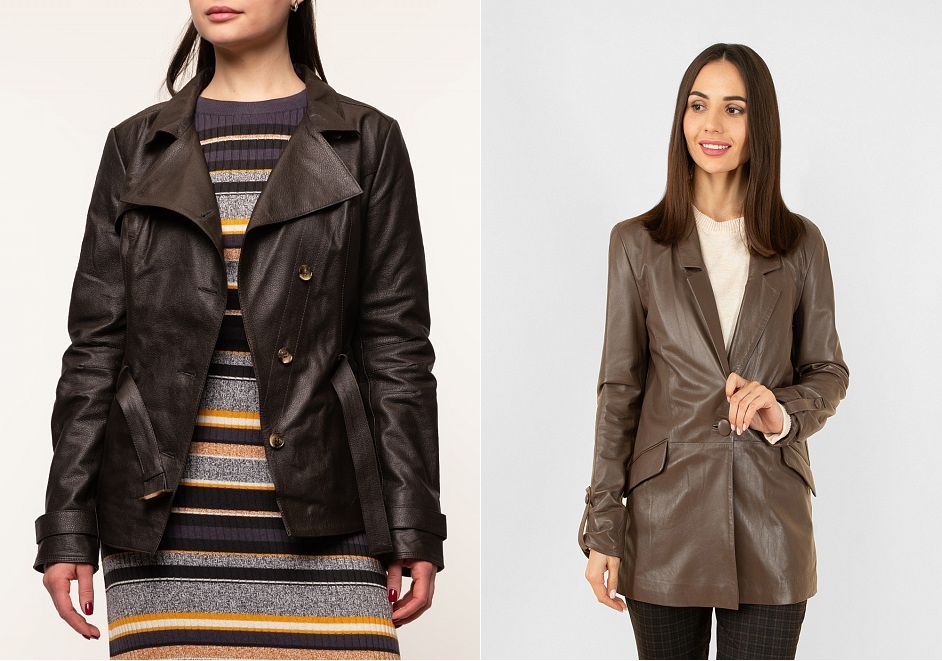 Кожаные тренчи: как носить самые модные пальто сезона | MARIECLAIRE