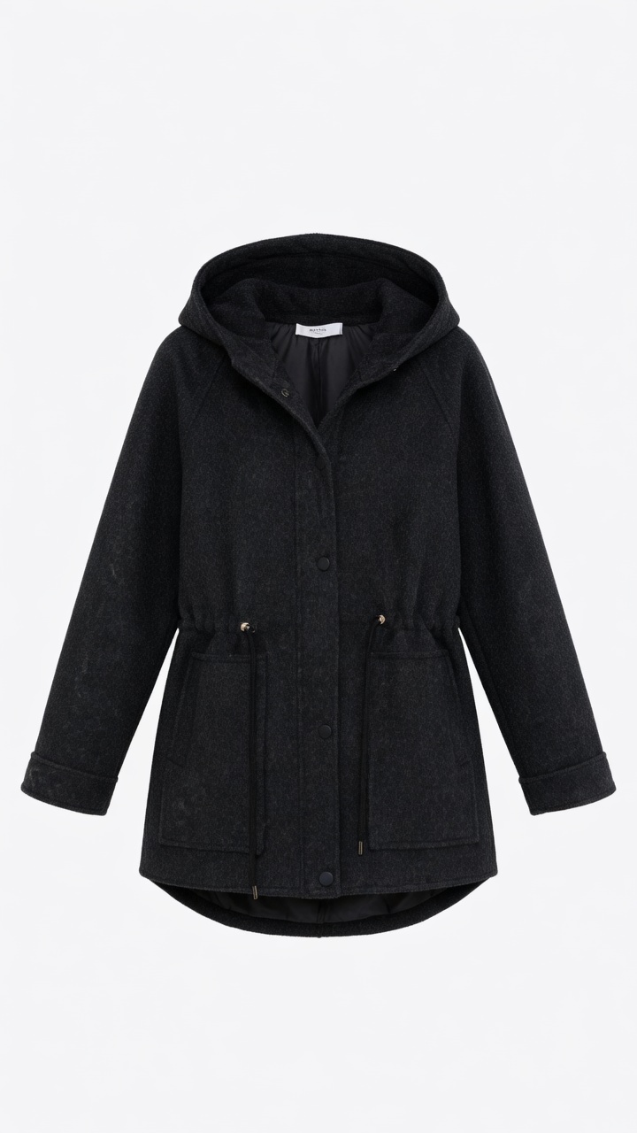 Пальто демисезон Артикул Л136-2669 (графит 3XL)