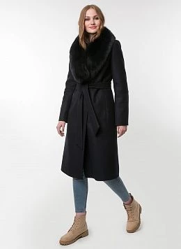 Пальто зимнее приталенное шерстяное 62, idekka