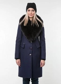 Пальто зимнее приталенное шерстяное 83, idekka