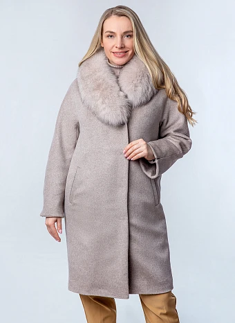 Женские пальто больших размеров — купить в интернет-магазине Моно-Стиль
