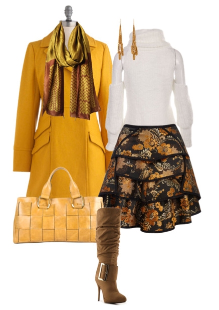 Как носить оранжевое женское пальто: советы и идеи для стильного образа