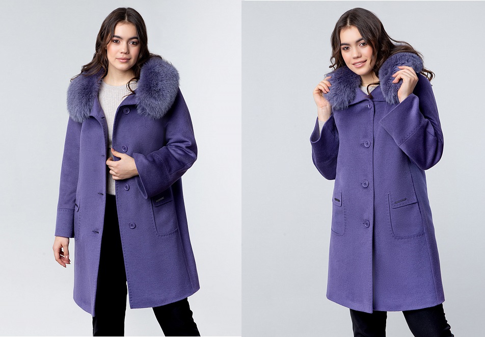 С чем носить сиреневое пальто? - блог fursk.ru