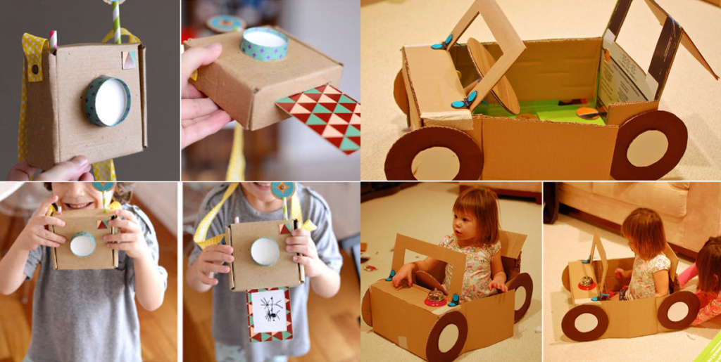 Изготовление игрушек из картона МК