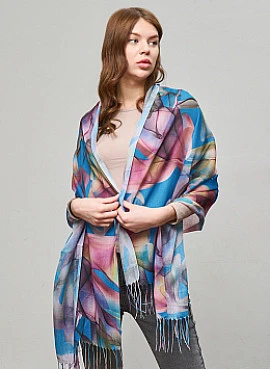 Палантин-шарф из текстиля 13, SCANDZA