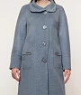 Голубые женские пальто